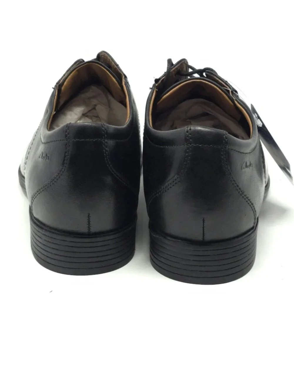 New Clarks Whiddon Pace Black Leather Oxford Men’s 12W